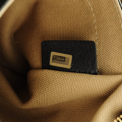 Chloe Calfskin Studded Isa Tote Black 8 of 8