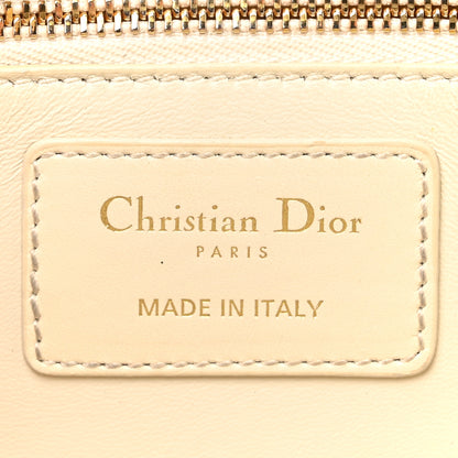 Christian Dior Box Calfskin 30 Montaigne Flap Bag Ivory 6 of 15