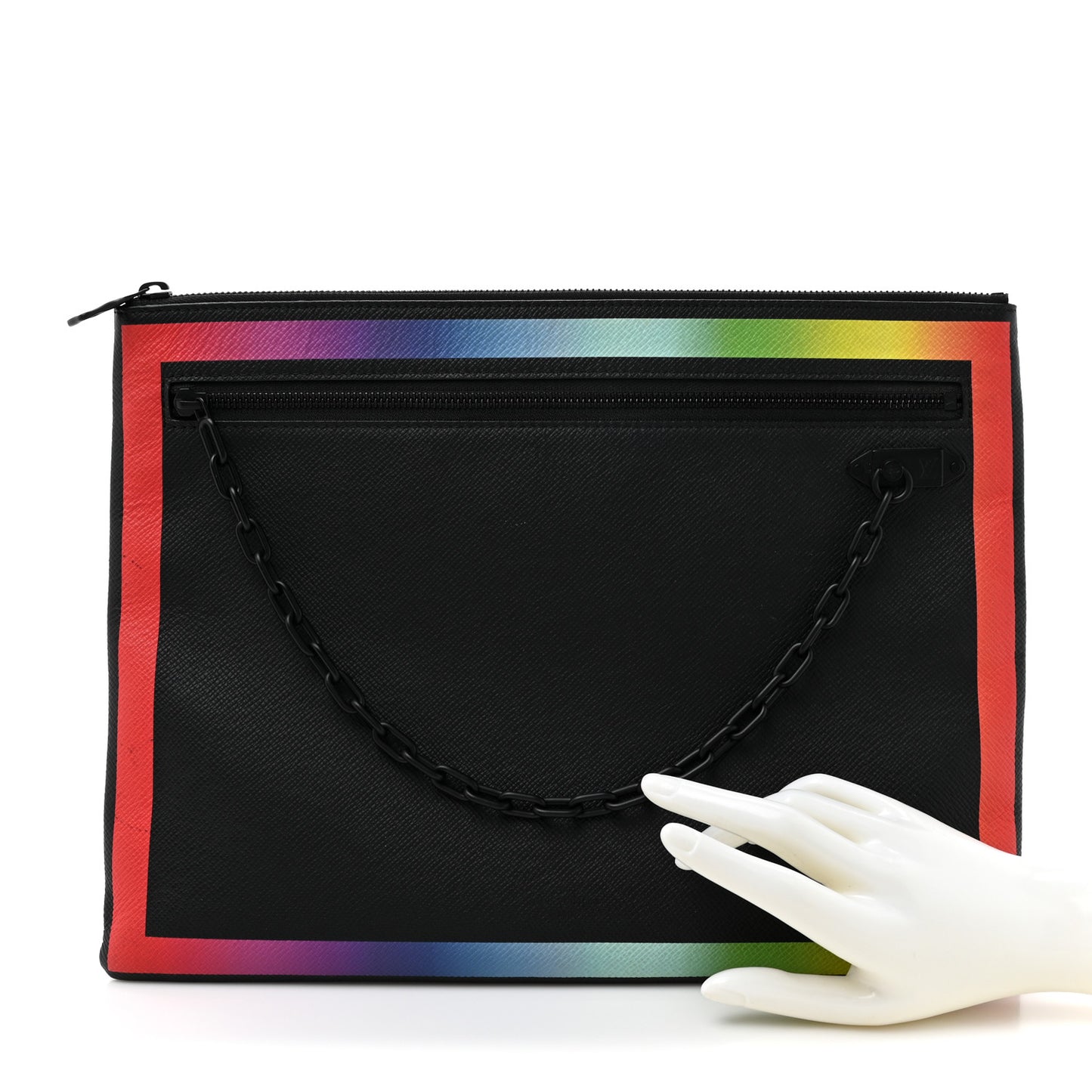Taiga Rainbow Pochette A4 Black