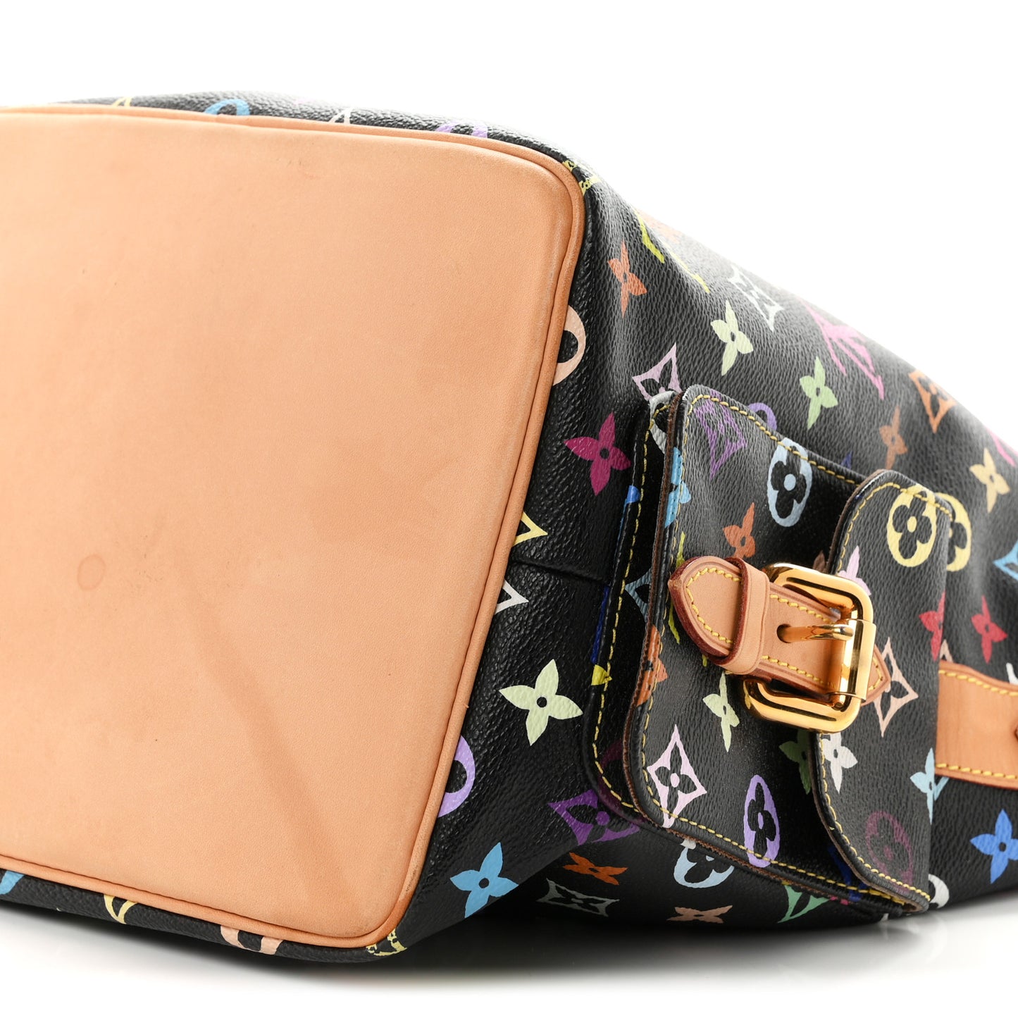 Monogram Multicolor Petit Noe Black