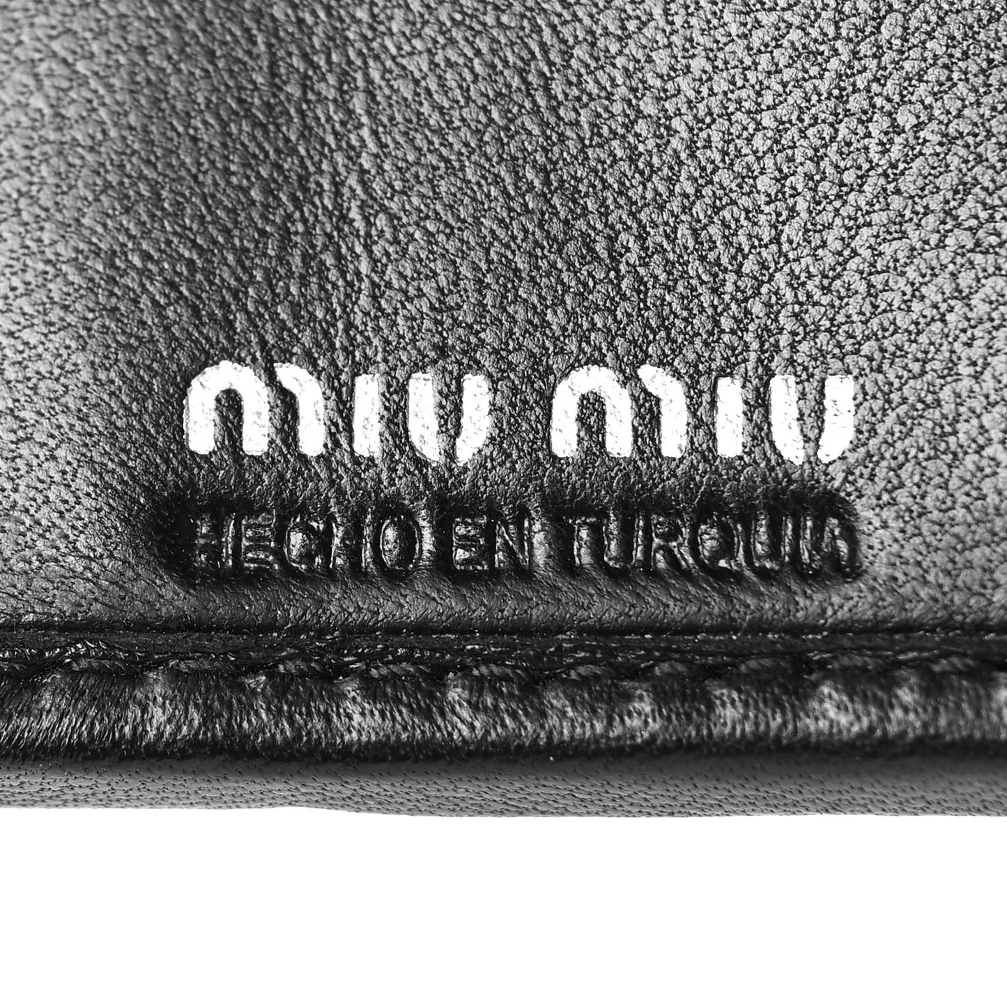 Nappa Woven Bifold Wallet Black