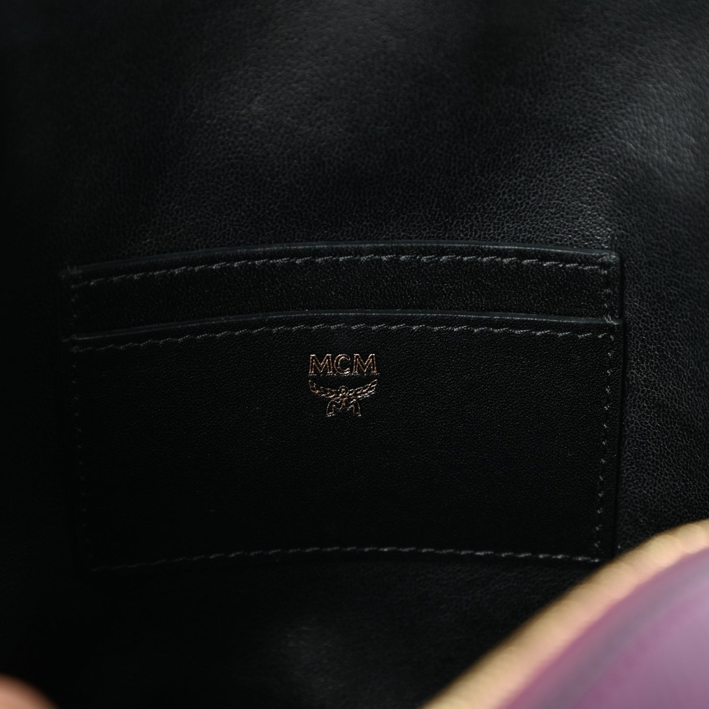 Calfskin Mini Duchess Polke Studs Backpack Mystic Purple