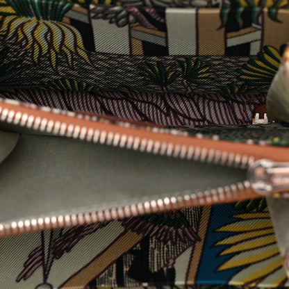 Hermes Evercolor Barenia Silk'In Compact Wallet Gold 6 of 9