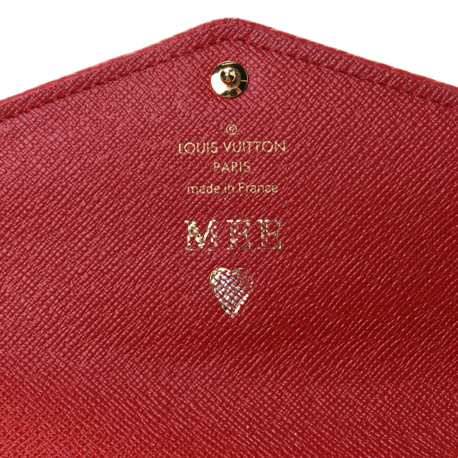 Louis Vuitton Monogram Sarah Retiro Wallet Cherry 5 of 5