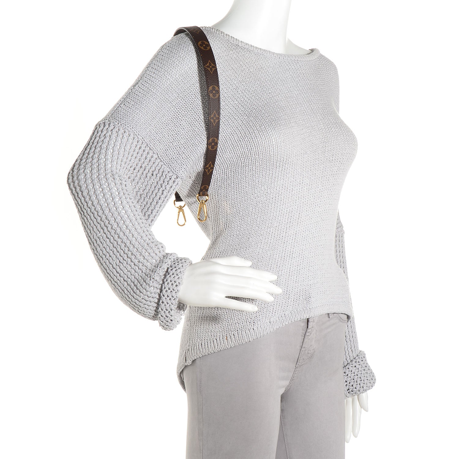 Louis Vuitton Monogram Montaigne Shoulder Strap 2 of 3
