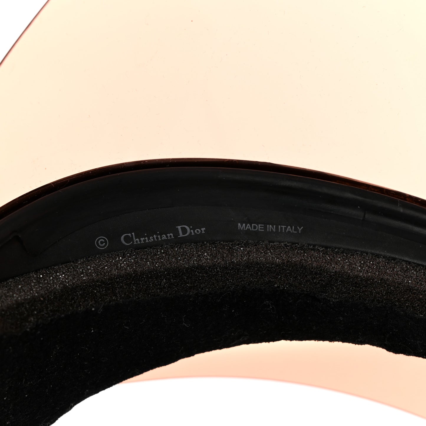 DiorClub1 Sun Visor Light Red