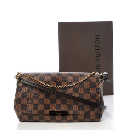Louis Vuitton Damier Ebene Favorite MM 9 of 9