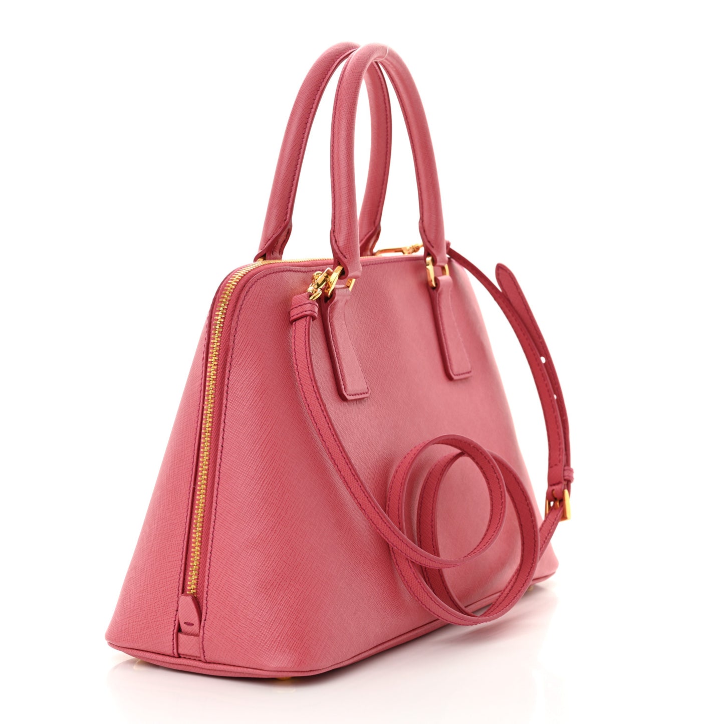 Saffiano Lux Medium Promenade Tote Peonia