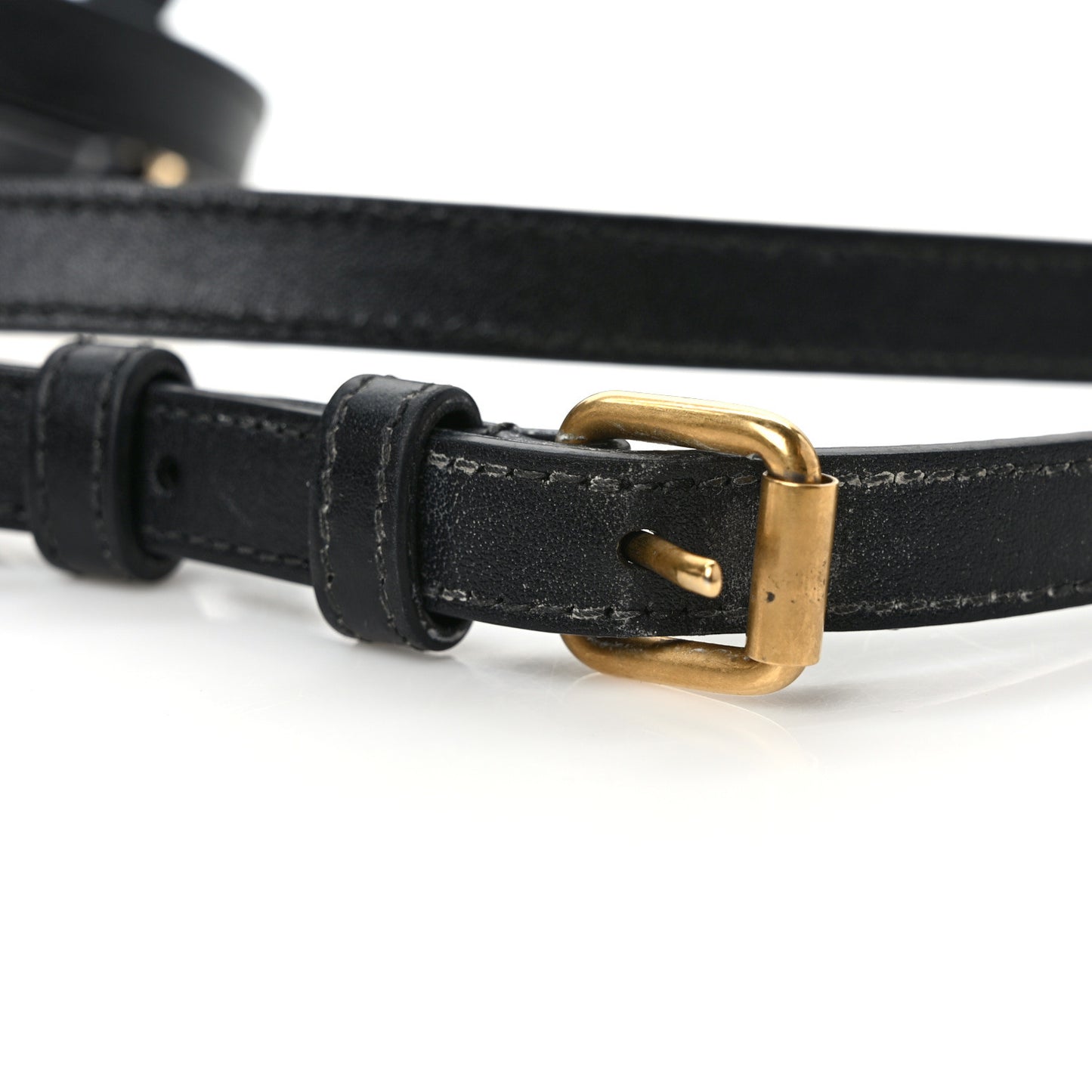 Calfskin Matelasse Mini GG Marmont Round Backpack Black