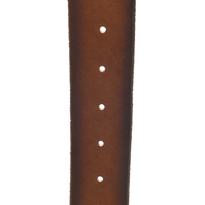 Gucci Cuoio Toscano Nickel Double Double G 40mm Belt 90 36 Cuir 4 of 5