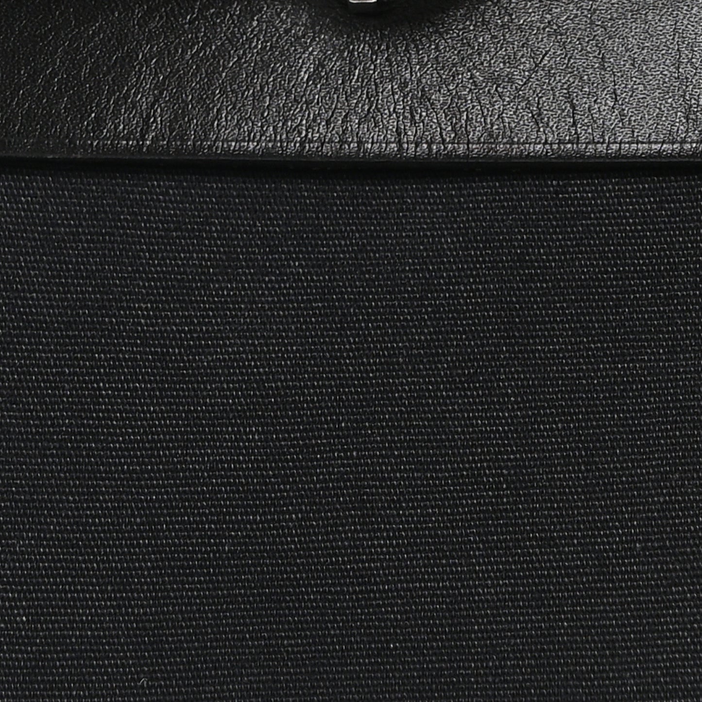 Toile Vache Calfskin Herbag 30 PM Backpack Black