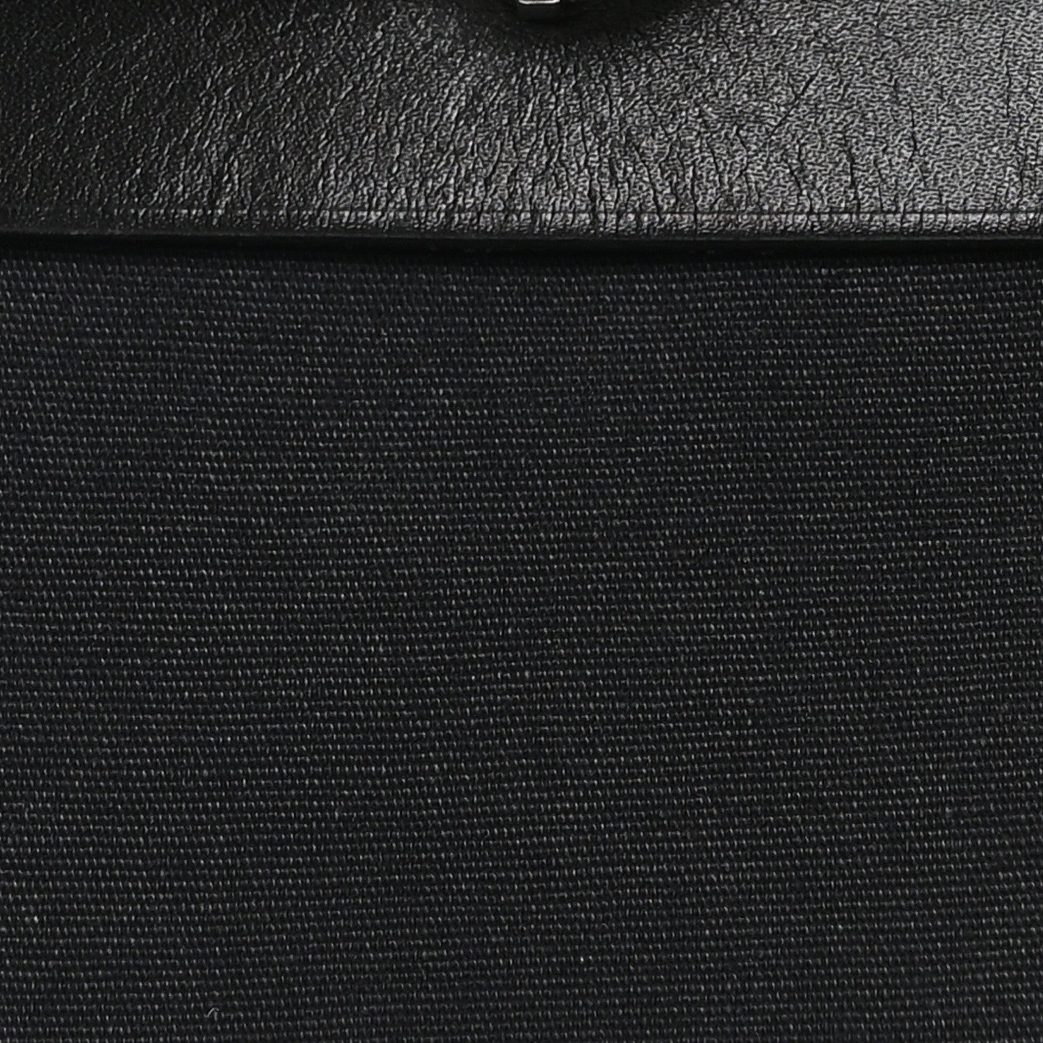 Hermes Toile Vache Calfskin Herbag 30 PM Backpack Black 8 of 10
