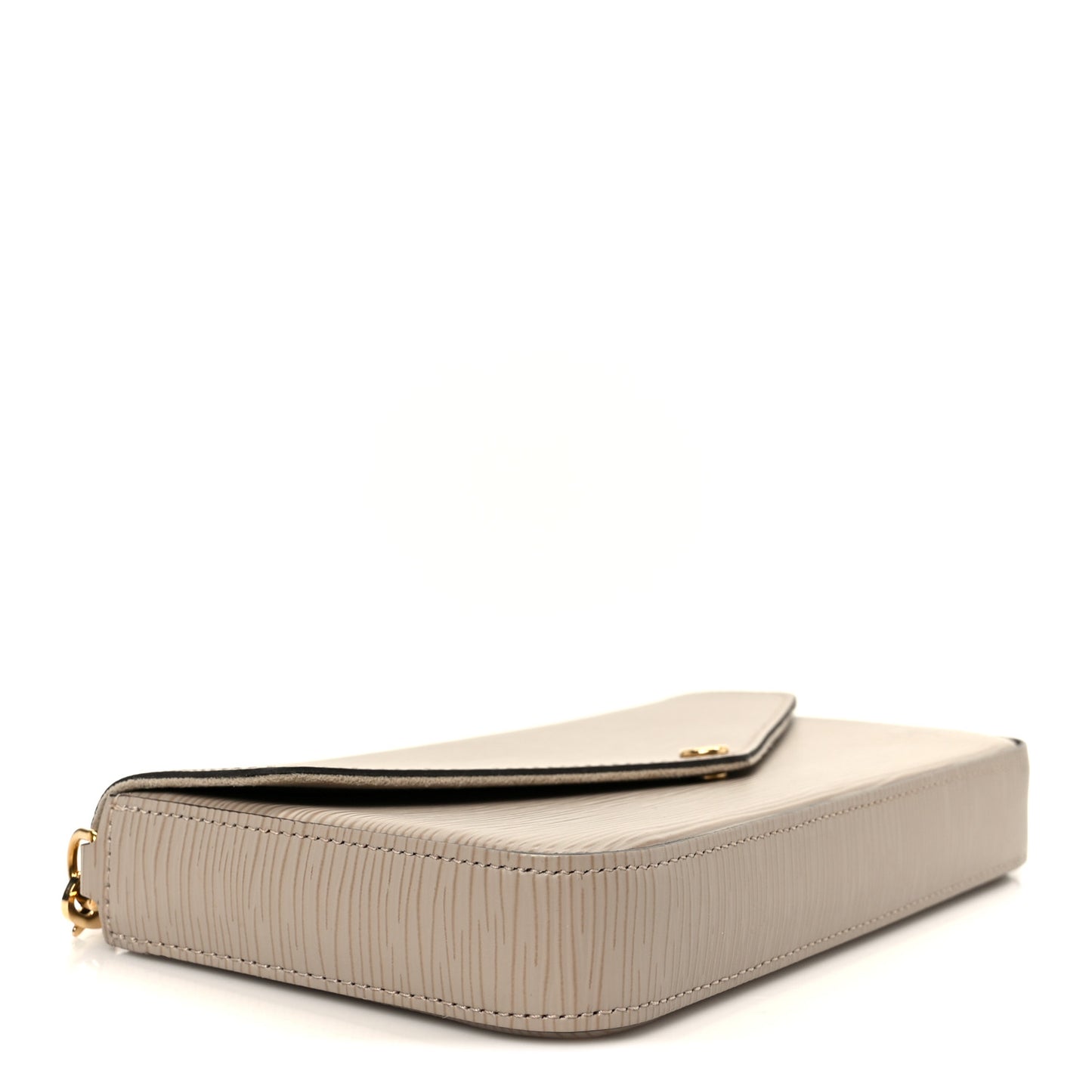 Epi Felicie Pochette Chain Wallet Galet