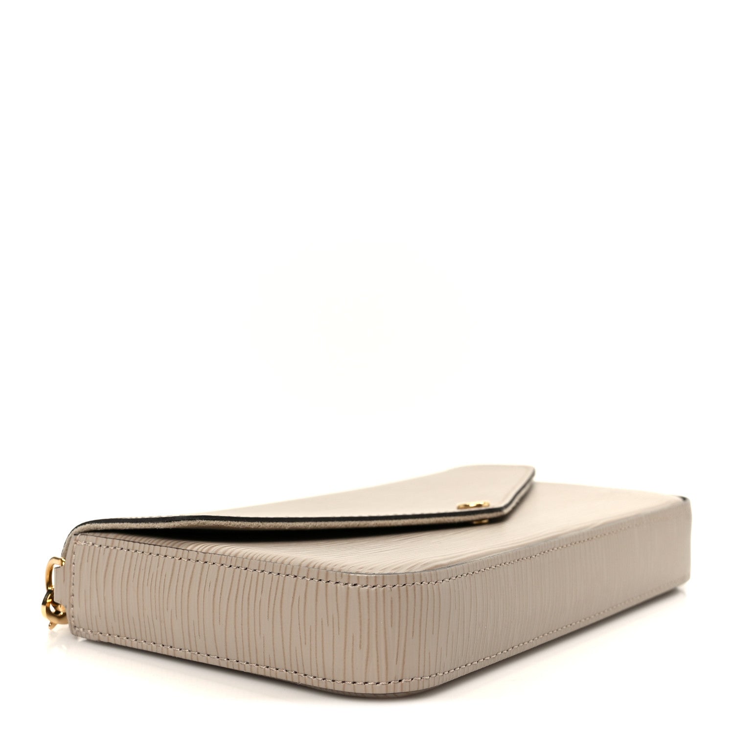 Louis Vuitton Epi Felicie Pochette Chain Wallet Galet 5 of 14