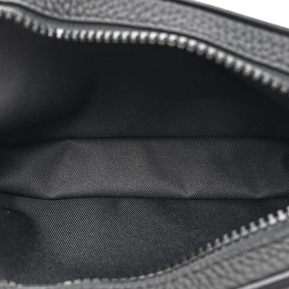 Louis Vuitton Taurillon Monogram Uniformes Solar Ray Soft Pochette Volga Belt Bag Black 5 of 10