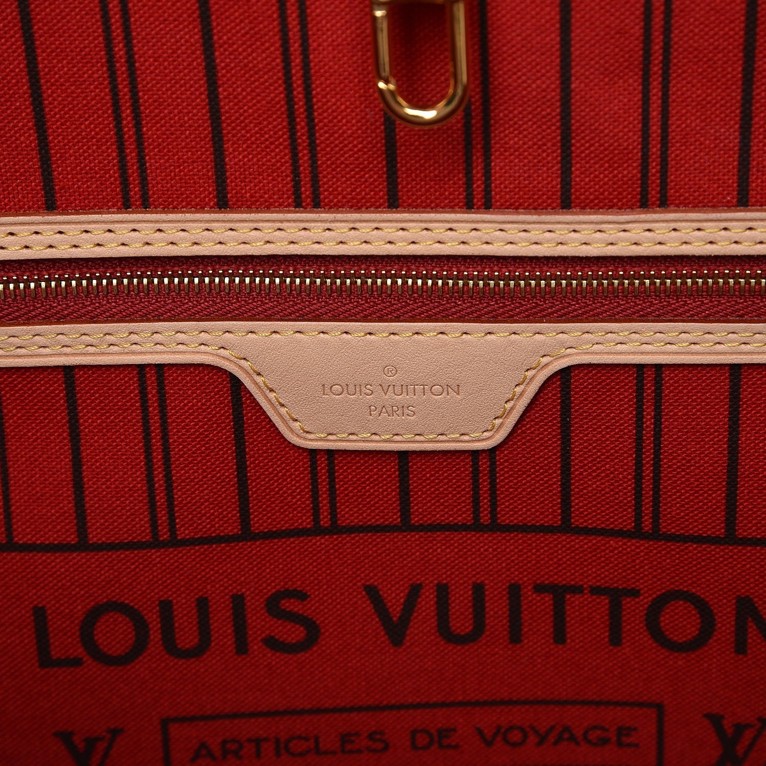 Louis Vuitton Monogram Neo Neverfull MM Cherry 7 of 10