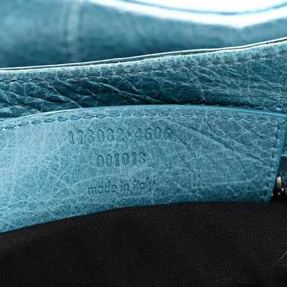Balenciaga Agneau Giant 21 Silver Hardware Part Time Aquamarine 8 of 12