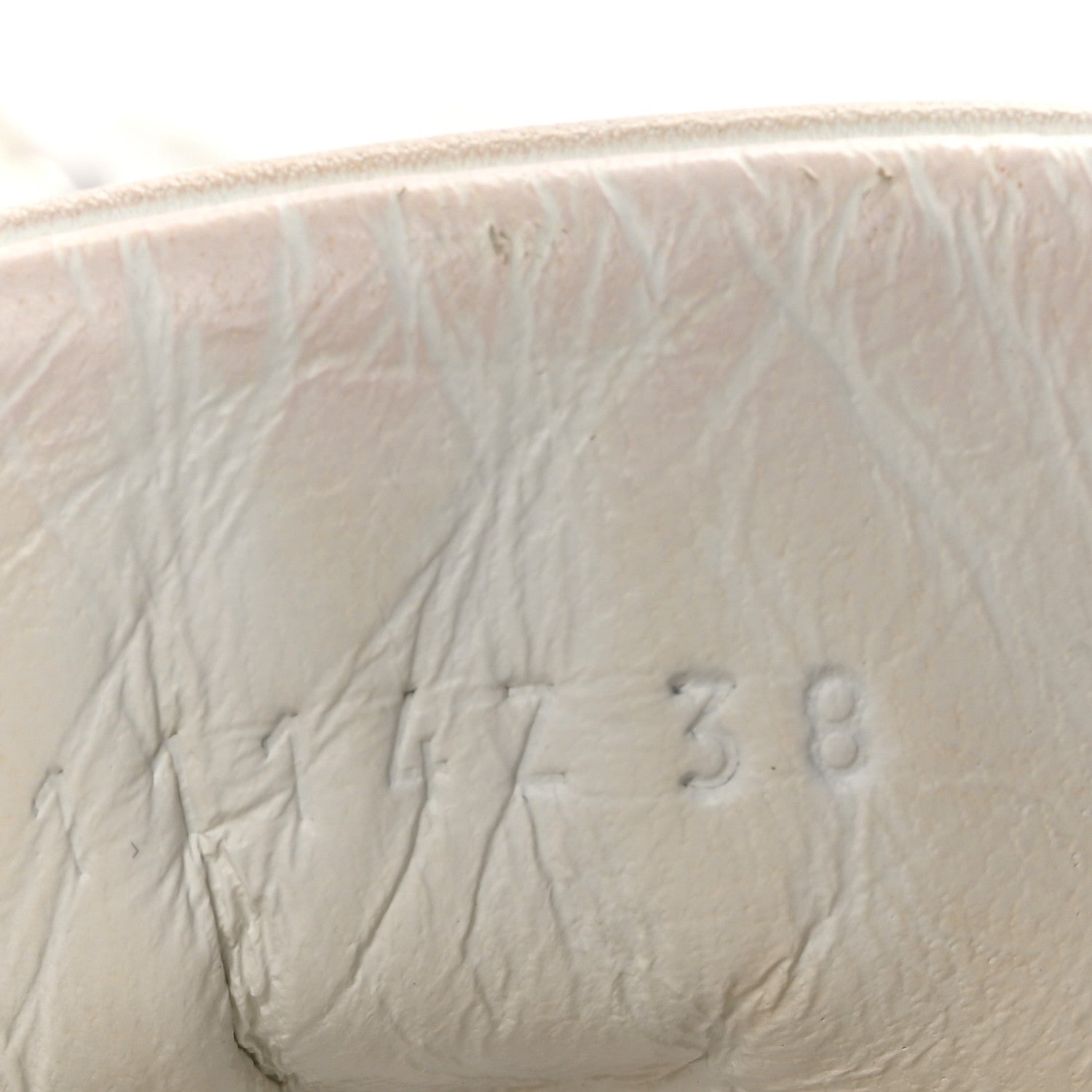 Hermes Calfskin Womens Advantage Sneakers 38 White Orange 10 of 11