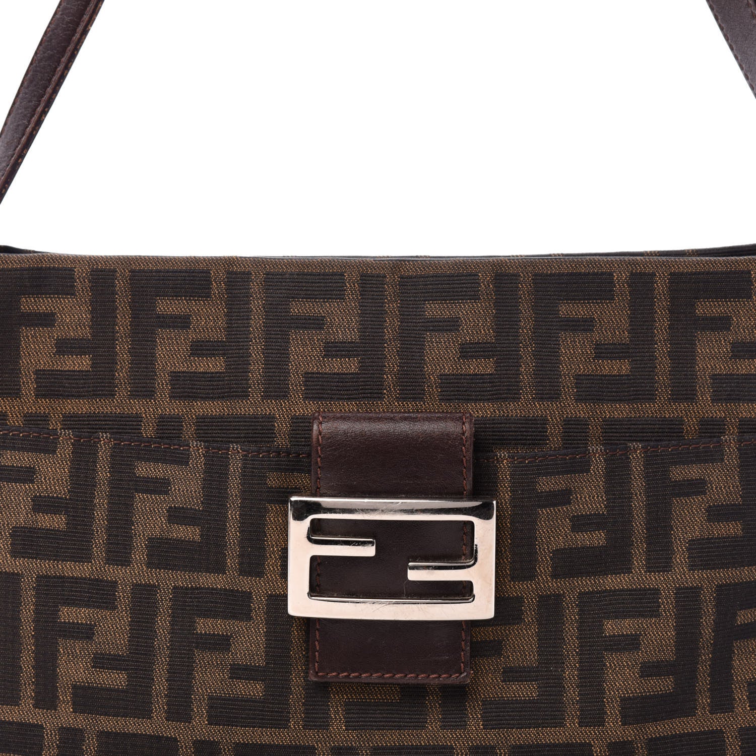 Fendi Zucca Baguette Tobacco 14 of 14