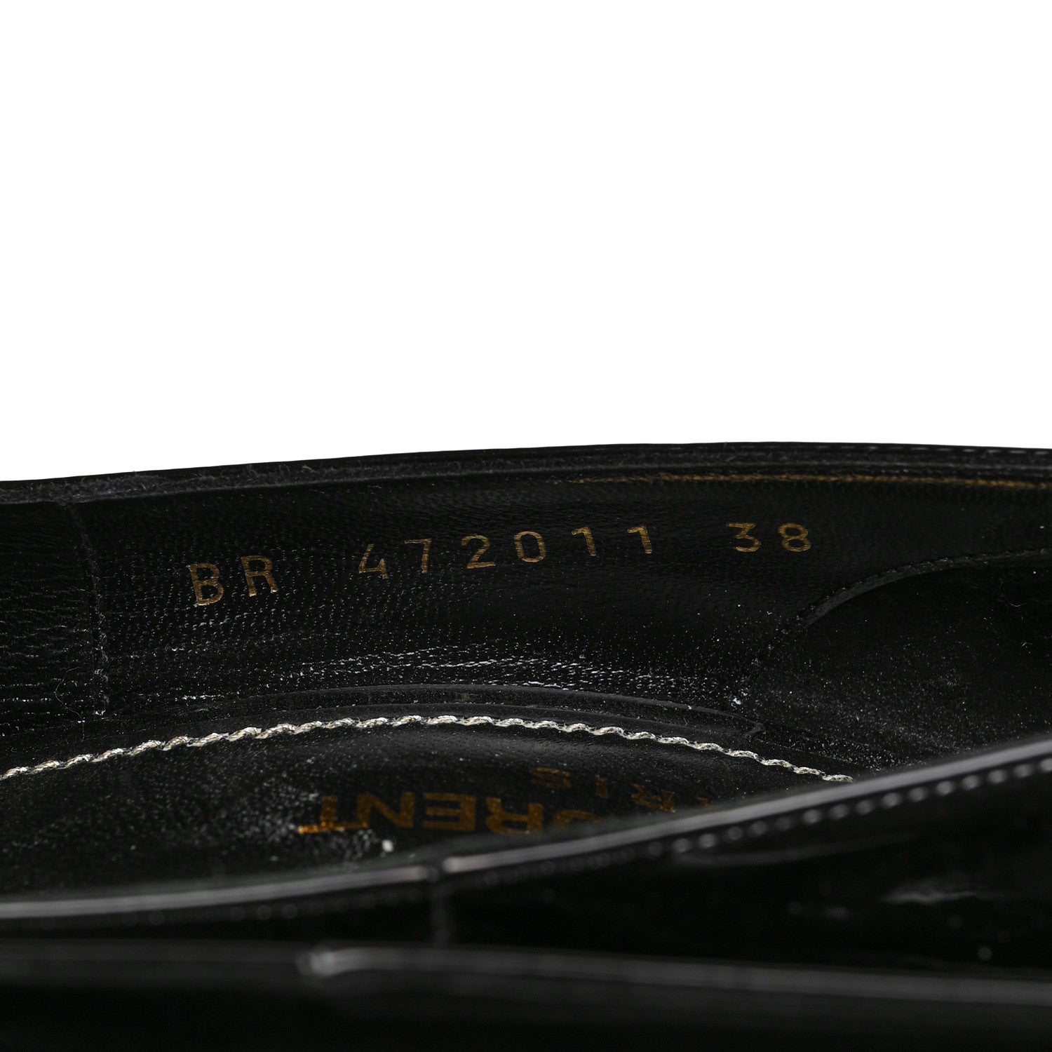 Saint Laurent Patent Opyum 110 Pumps 38 Black 8 of 10