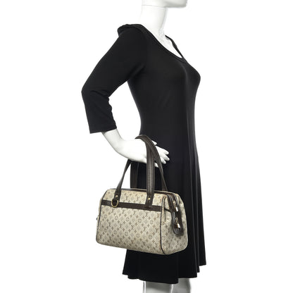 Louis Vuitton Mini Monogram Josephine PM Light Kaki 2 of 16