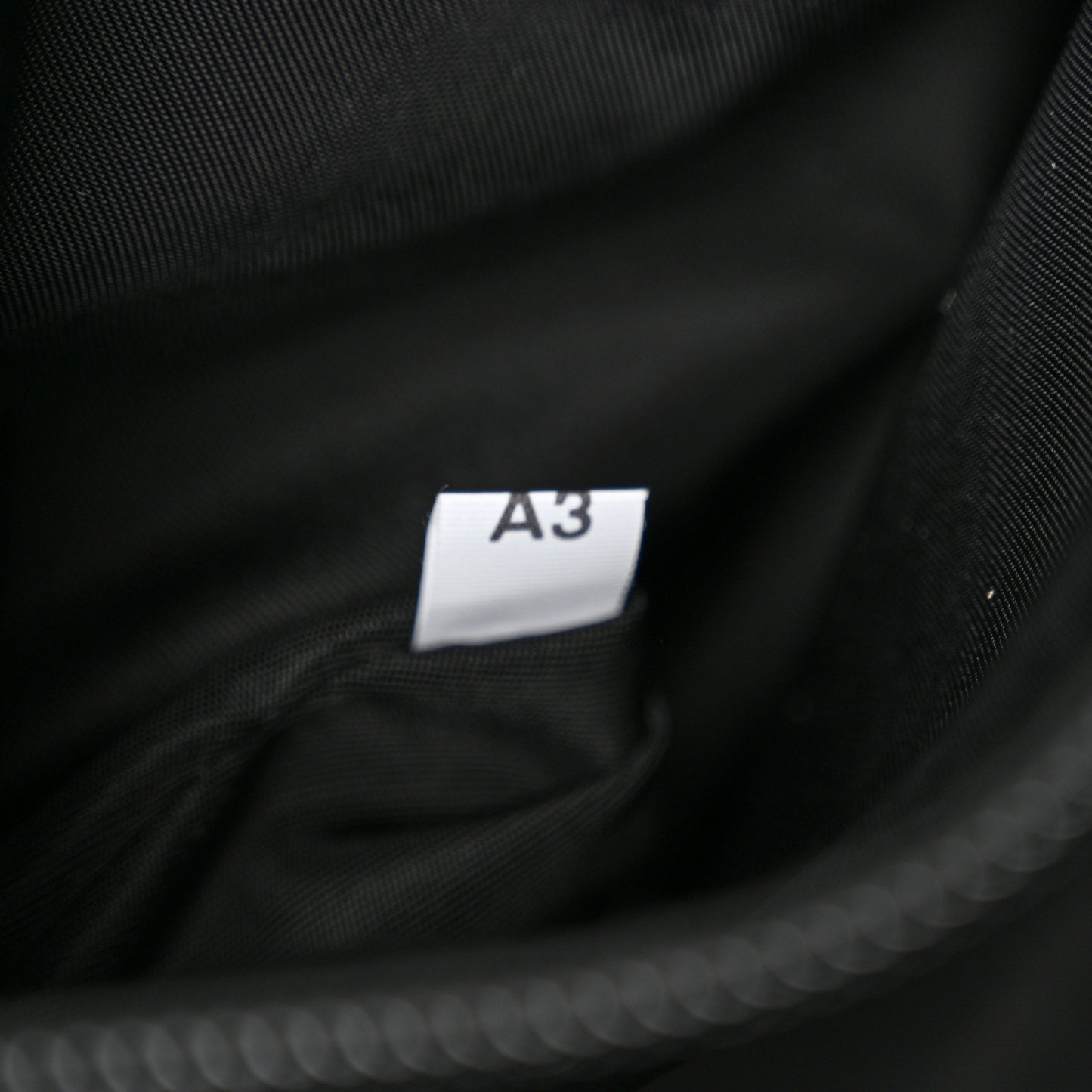 Re-Nylon Vitello Padded Small Flap Shoulder Bag Black