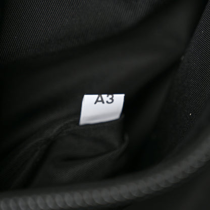 Prada Re-Nylon Vitello Padded Small Flap Shoulder Bag Black 7 of 10