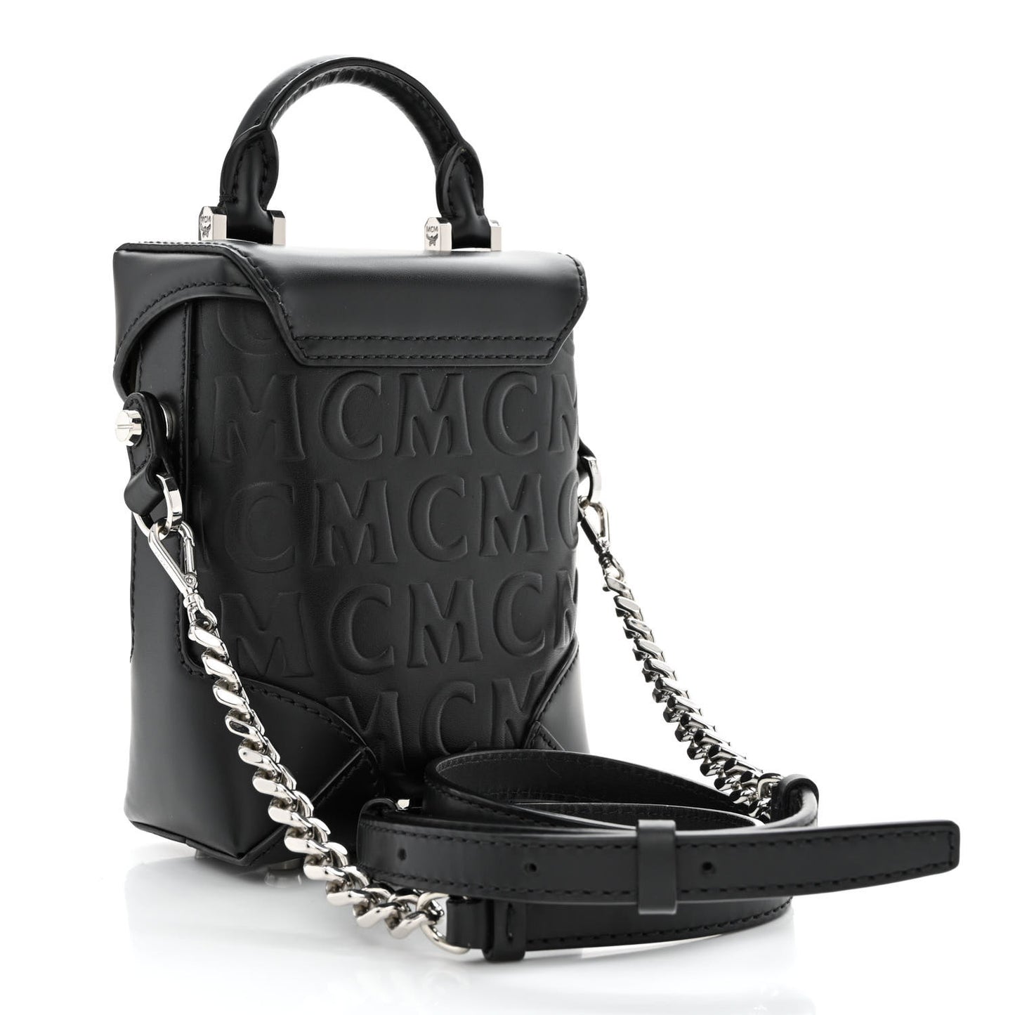 Calfskin Ottomar Logo Mini Soft Berlin Crossbody Black