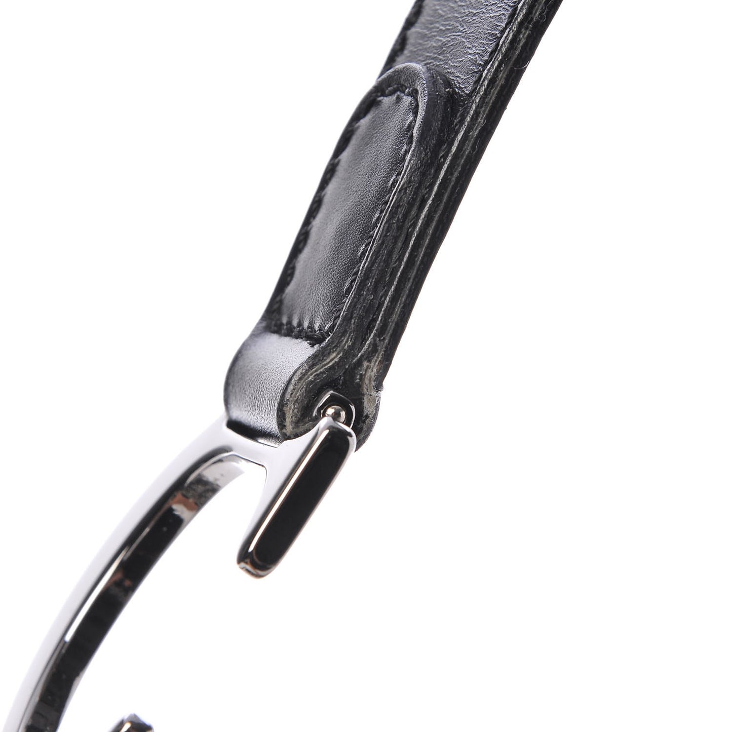 Monogram Saddle Bag Black