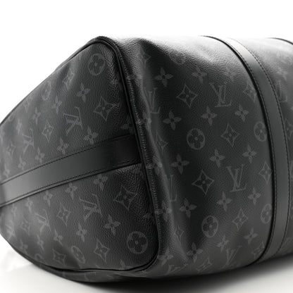 Louis Vuitton Monogram Eclipse Keepall Bandouliere 45 8 of 9