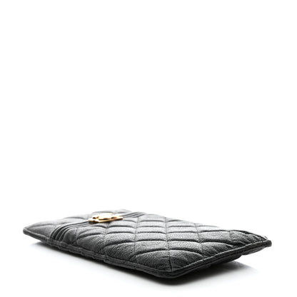 Chanel Caviar Quilted Boy iPhone Pouch Black 4 of 8
