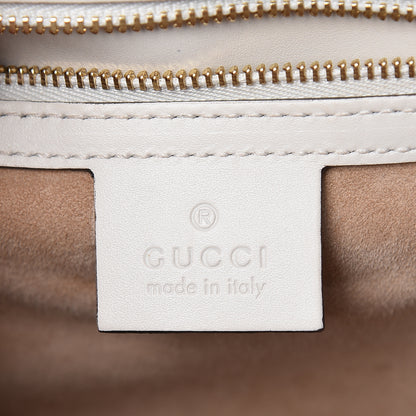 Gucci Calfskin Small Sylvie Shoulder Bag Off White 9 of 16