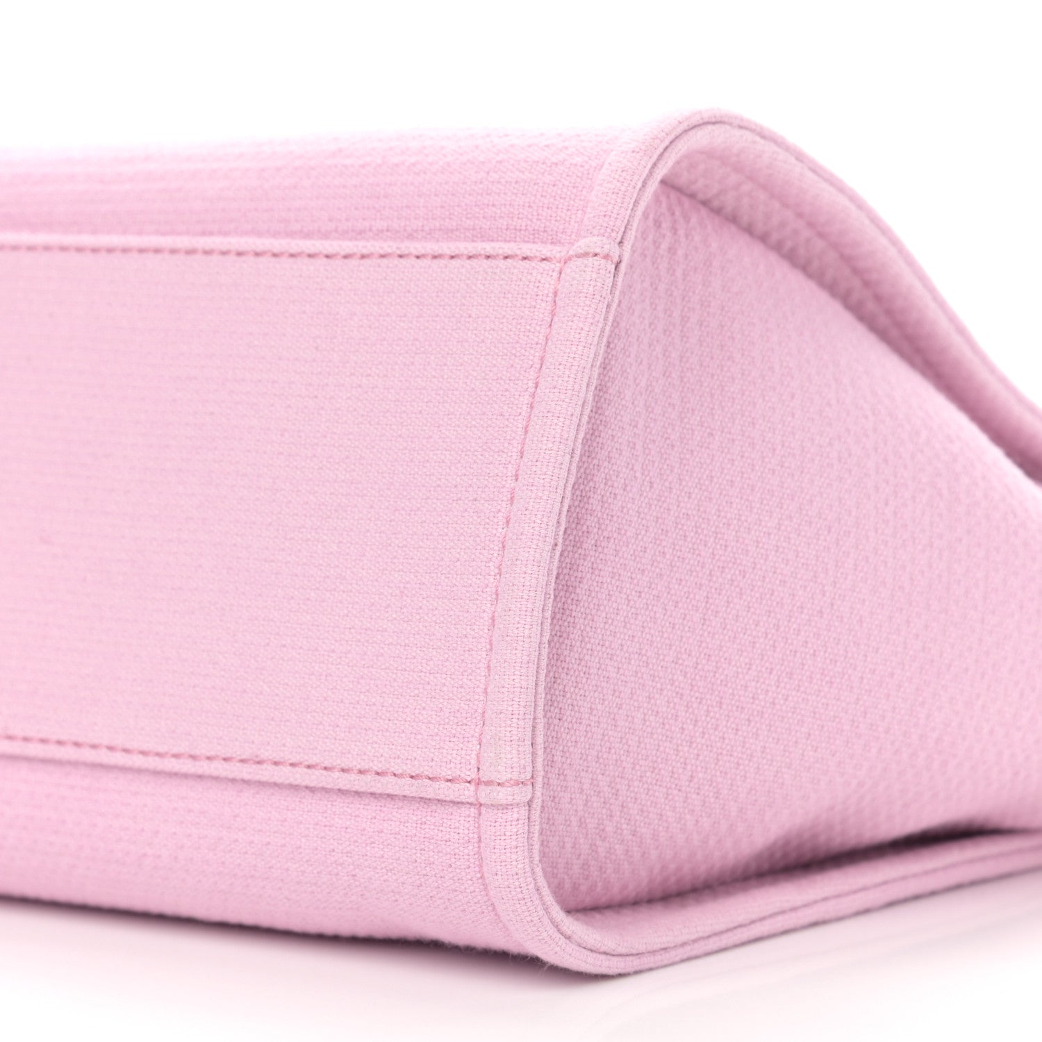Chanel Mixed Fibers Small Deauville Tote Pink 11 of 11