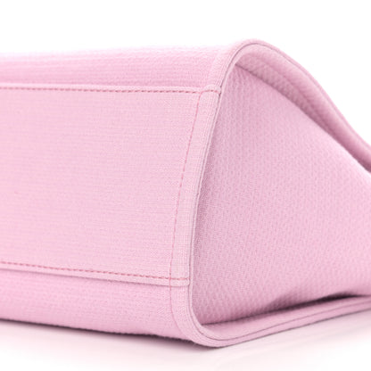 Chanel Mixed Fibers Small Deauville Tote Pink 11 of 11