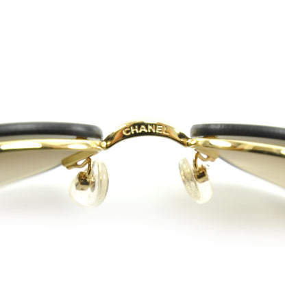 Chanel Camellia CC Sunglasses Brown 9 of 9
