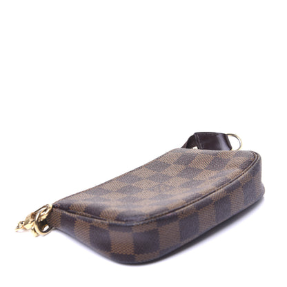 Louis Vuitton Damier Ebene Mini Pochette Accessories 4 of 12