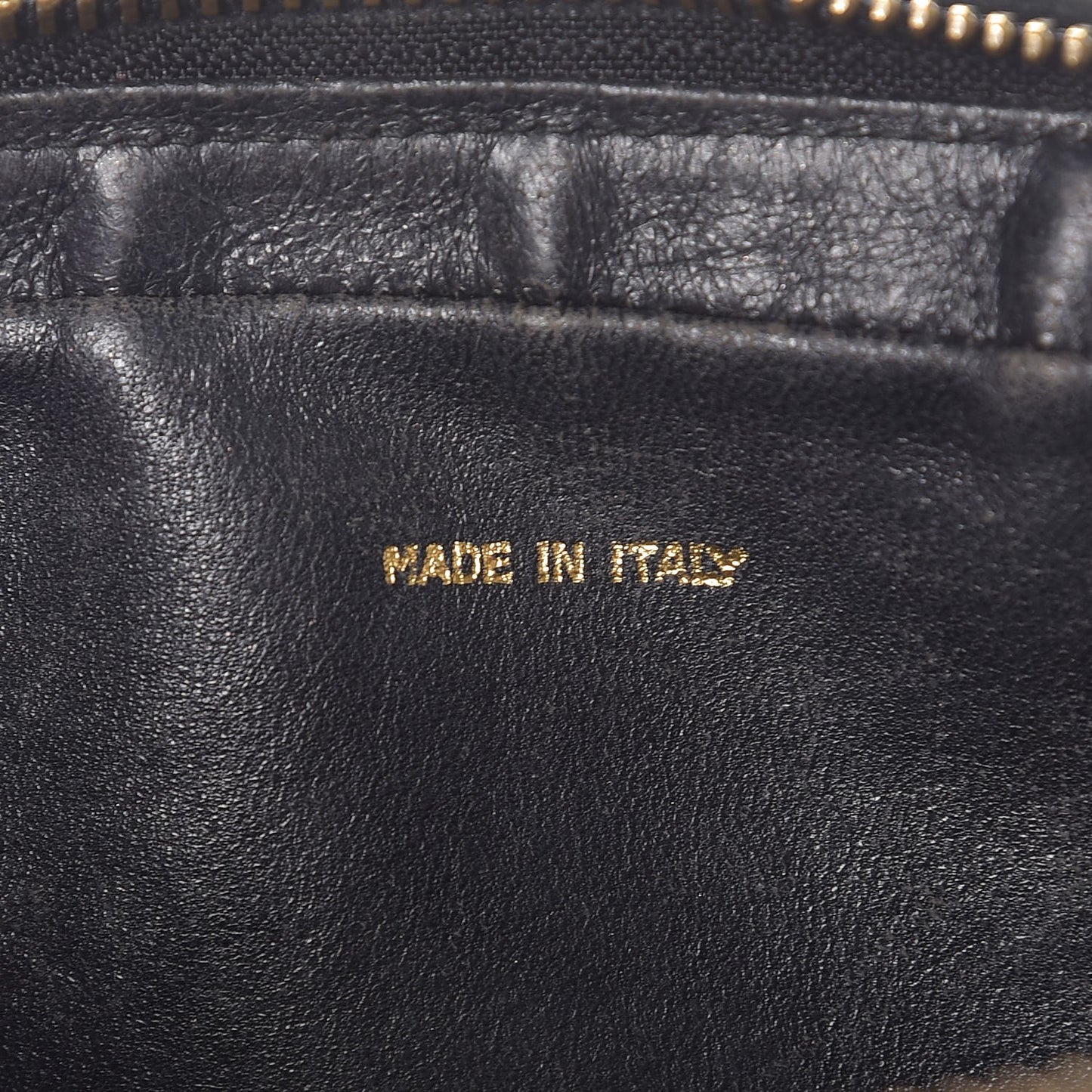 Lambskin Tassel Camera Case Black