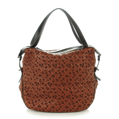 Bottega Veneta Embroidered Intrecciato Matita Shoulder Bag 1 of 8