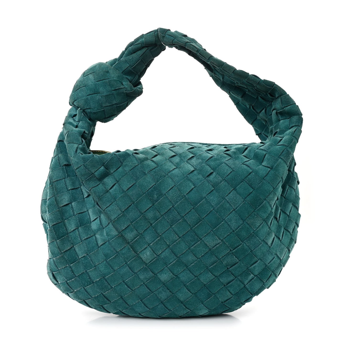 Suede Intrecciato Teen Jodie Hobo Petroleum Blue