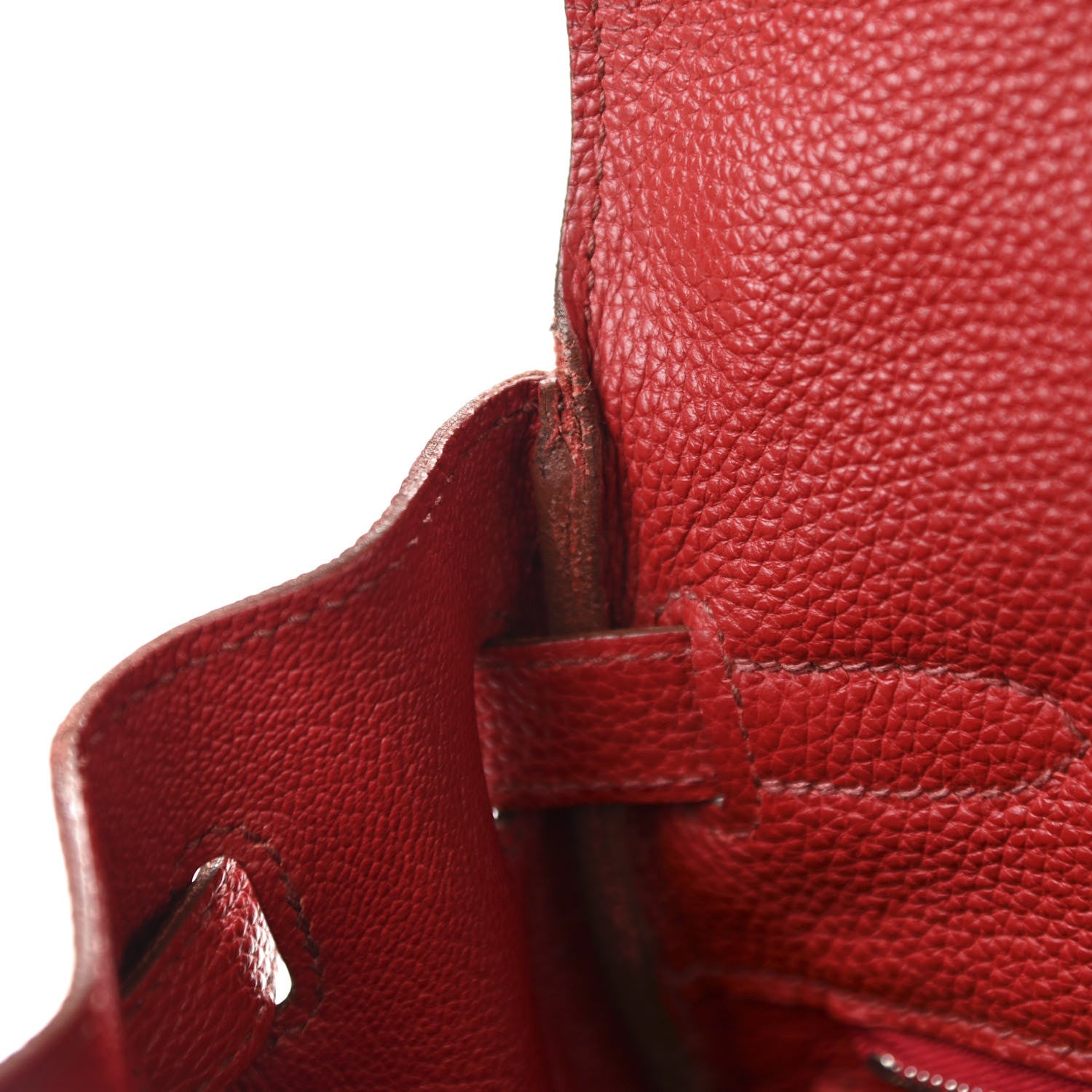 Hermes Togo Kelly Retourne 35 Rouge Garance 21 of 23