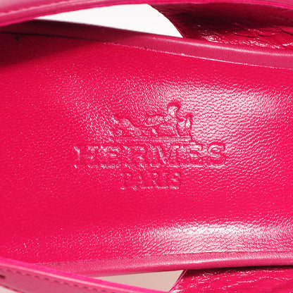 Hermes Nappa Night 70 Slingback Heels 37 7 of 7