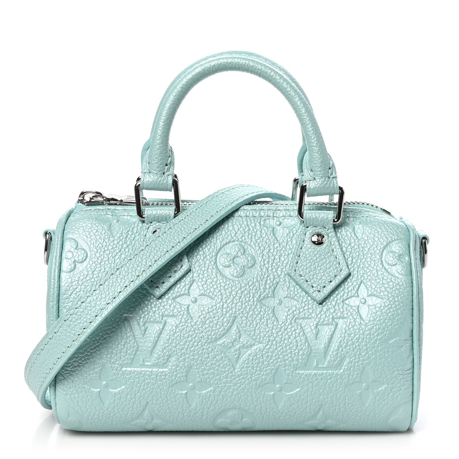 Louis Vuitton Empreinte Monogram Nano Speedy Pearly Lagoon Turquoise 1 of 9