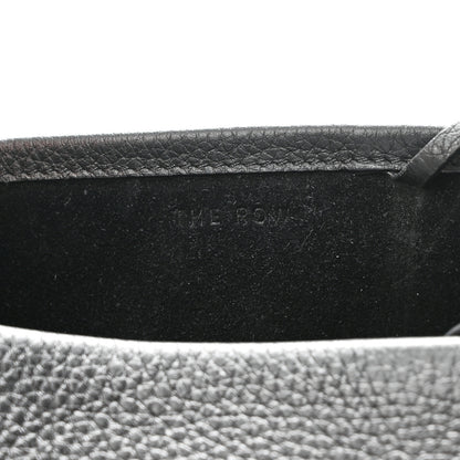The Row Grained Calfskin Medium N/S Hook Tote Black 6 of 9
