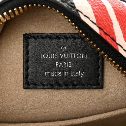 Louis Vuitton Monogram Giant Crafty Boite Chapeau Souple PM Creme Rouge Black 6 of 11