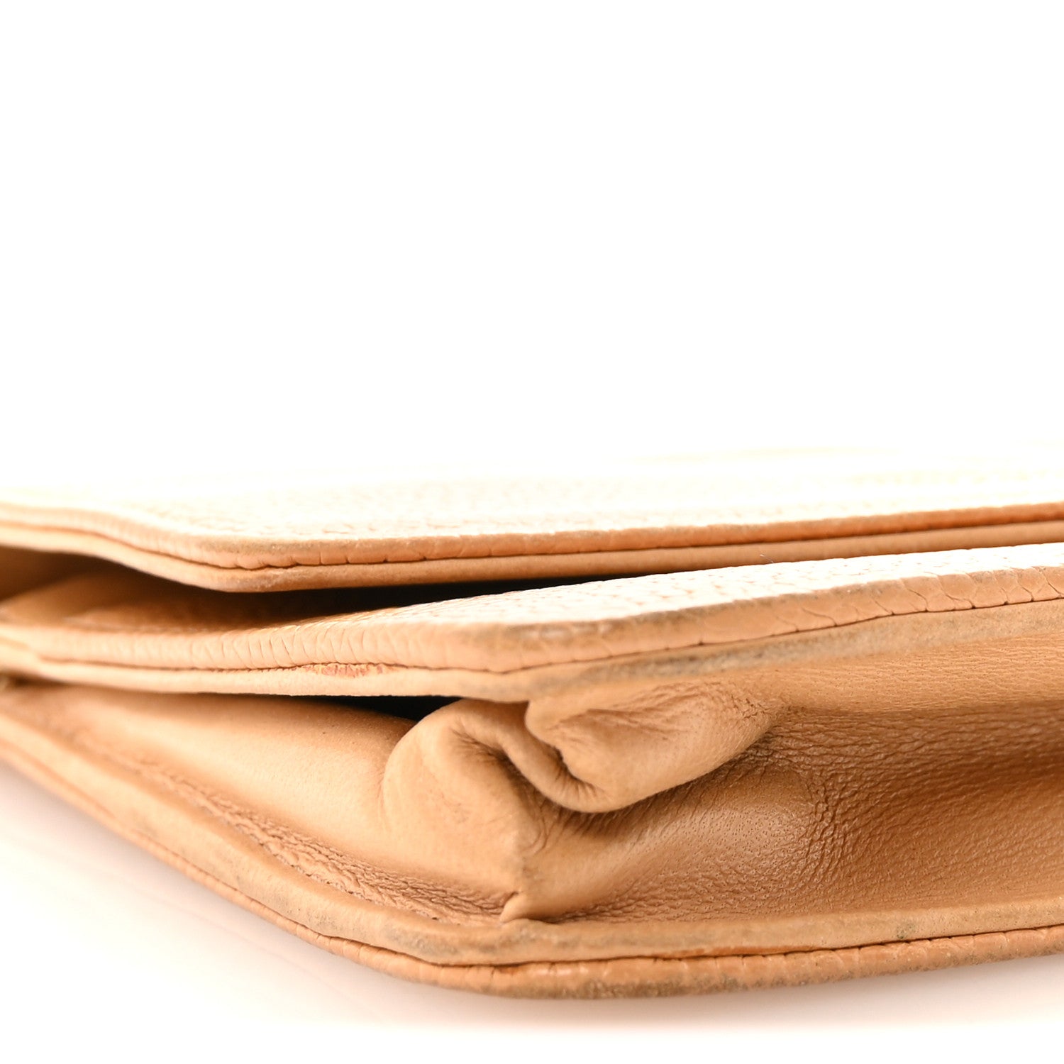 Chanel Caviar Timeless CC Wallet on Chain WOC Beige 10 of 12