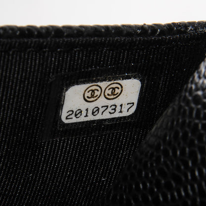 Chanel Caviar Quilted Wallet On Chain WOC Black 6 of 11