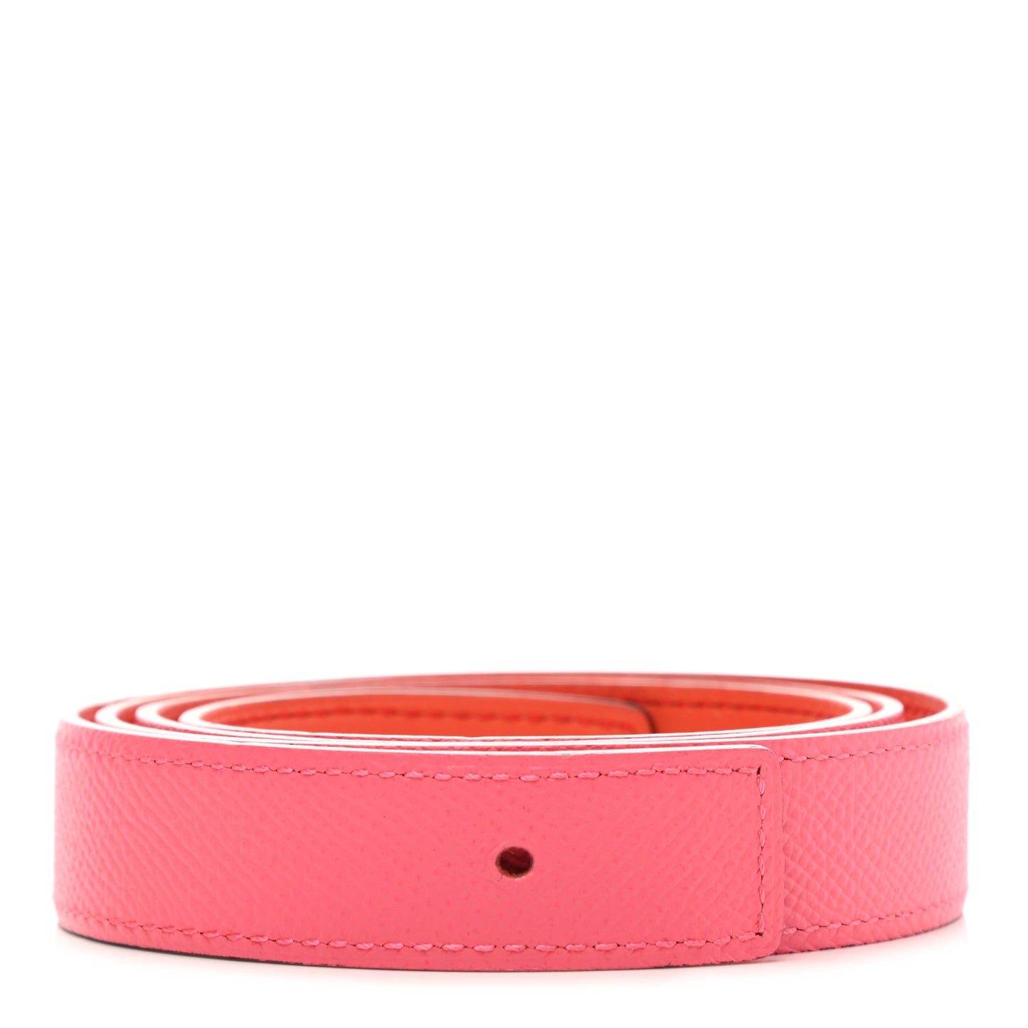 Swift Epsom 24mm Belt Strap 90 Orange Poppy Rose Azalee