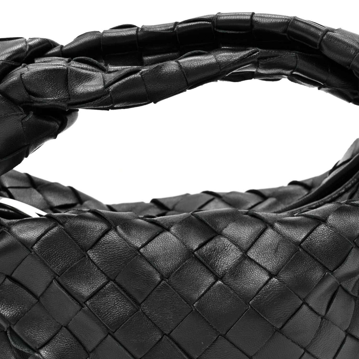 Bottega Veneta Nappa Intrecciato Mini Jodie Black Black 8 of 10