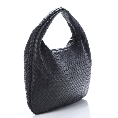 Bottega Veneta Nappa Intrecciato Medium Veneta Hobo Black 3 of 11