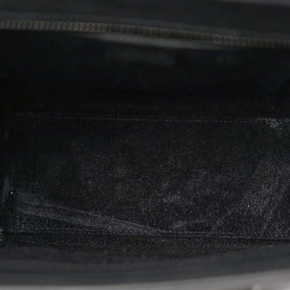 Celine Drummed Calfskin Nano Luggage Black 5 of 19